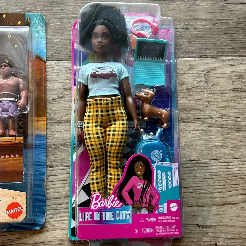 Disney Moana 2 and Mattel Barbie Toys NEW - Picture 3 of 4